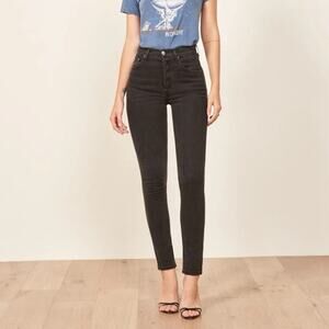 Reformation 27 Serena High Skinny Jean Erie Wash